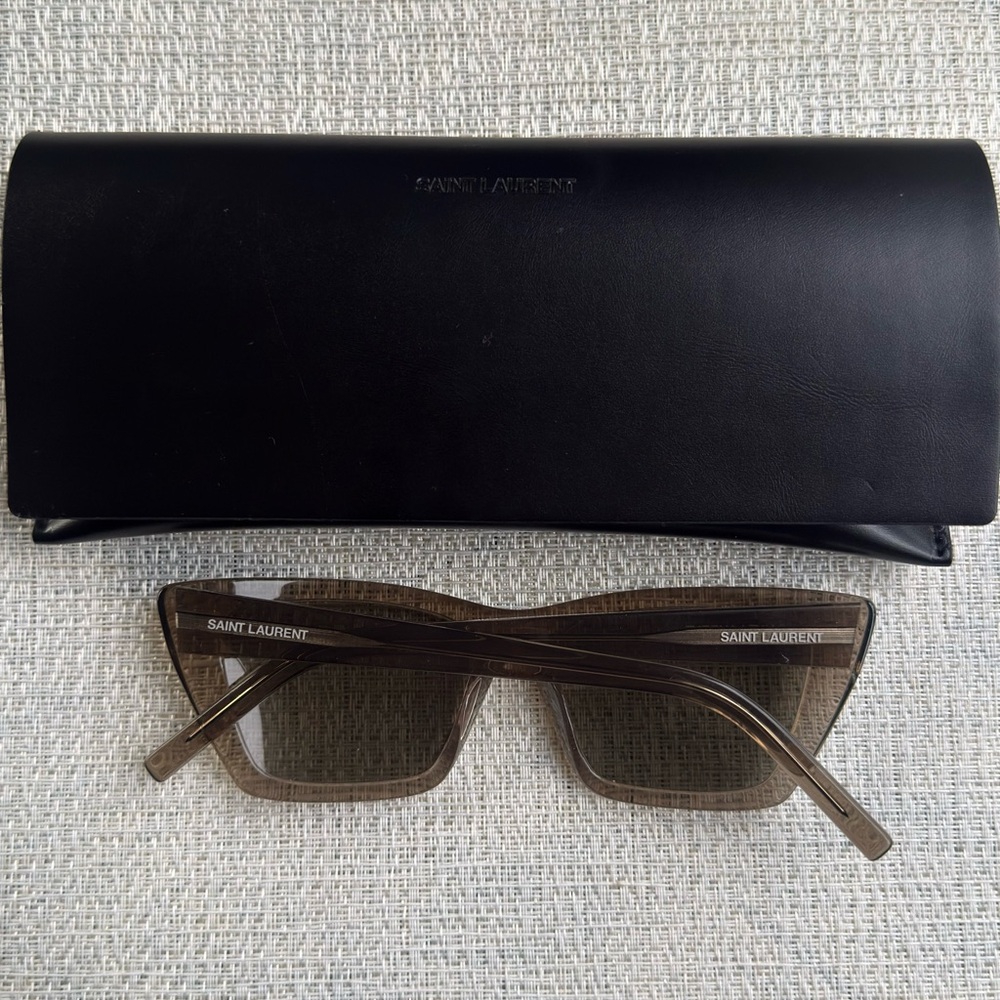 Authentic Saint Laurent Brown SL Mica 276 Sunglasses